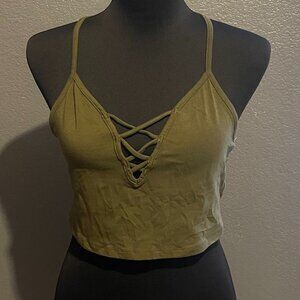 CRISSCROSS CROP TOP